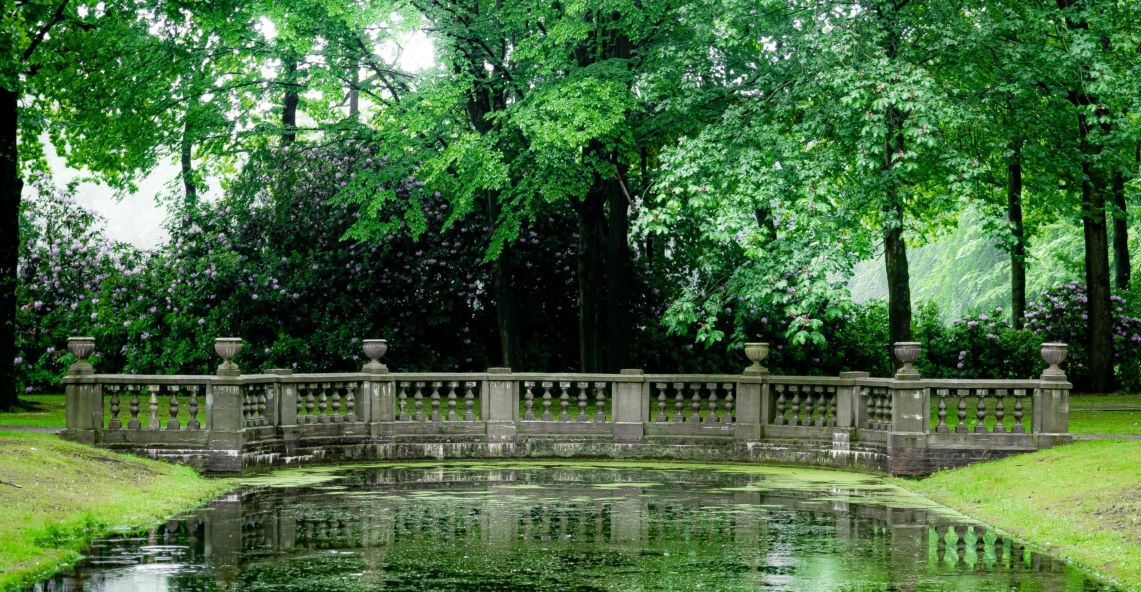 Stone Bridge Reflected in Still Waters