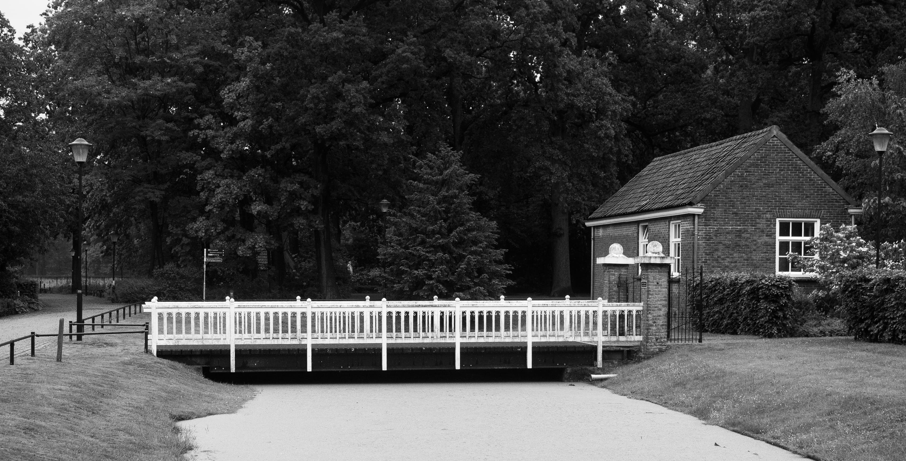 White Bridge at the Estate Gate
