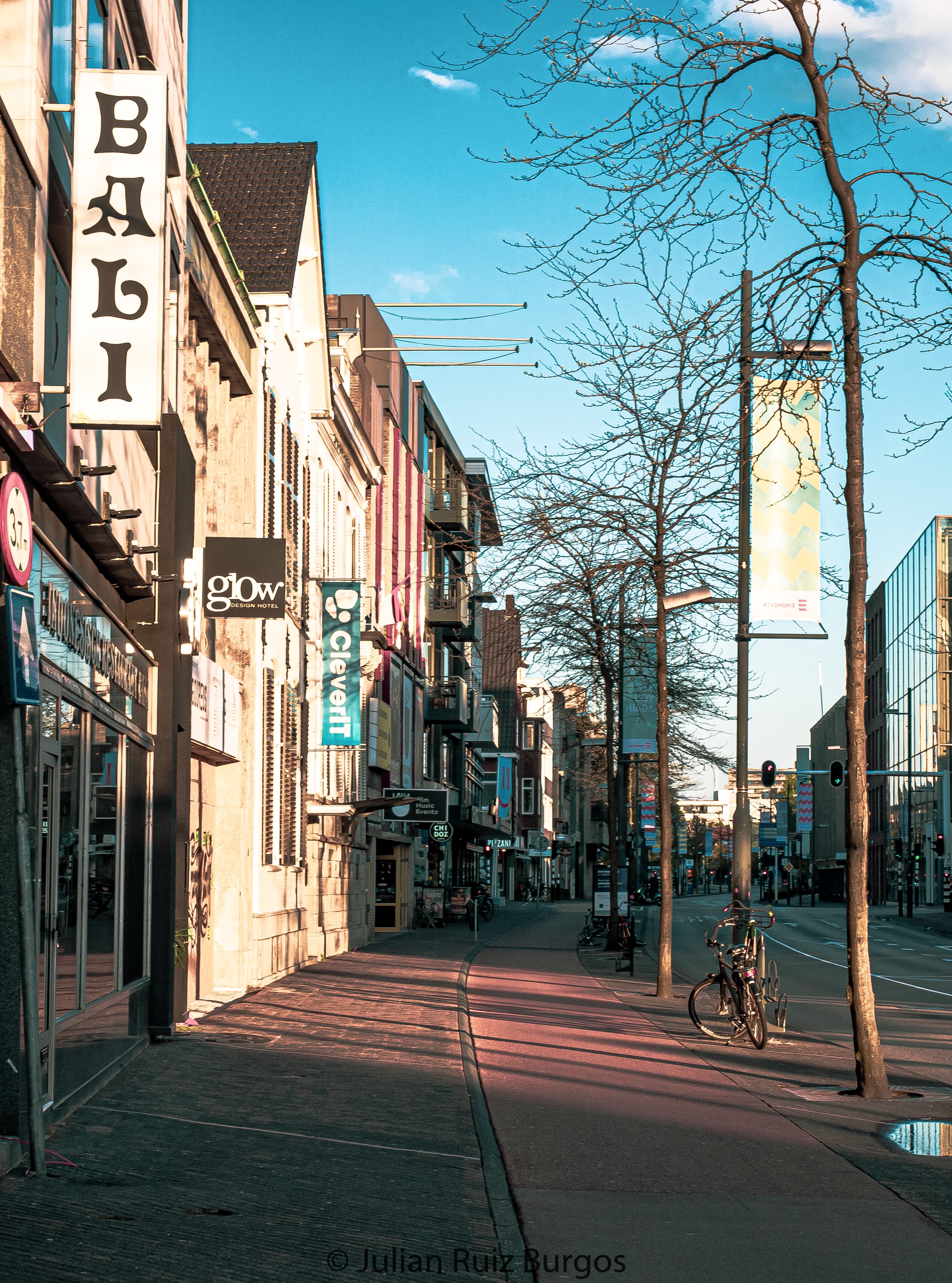 Golden Hour on a Quiet Dutch Street