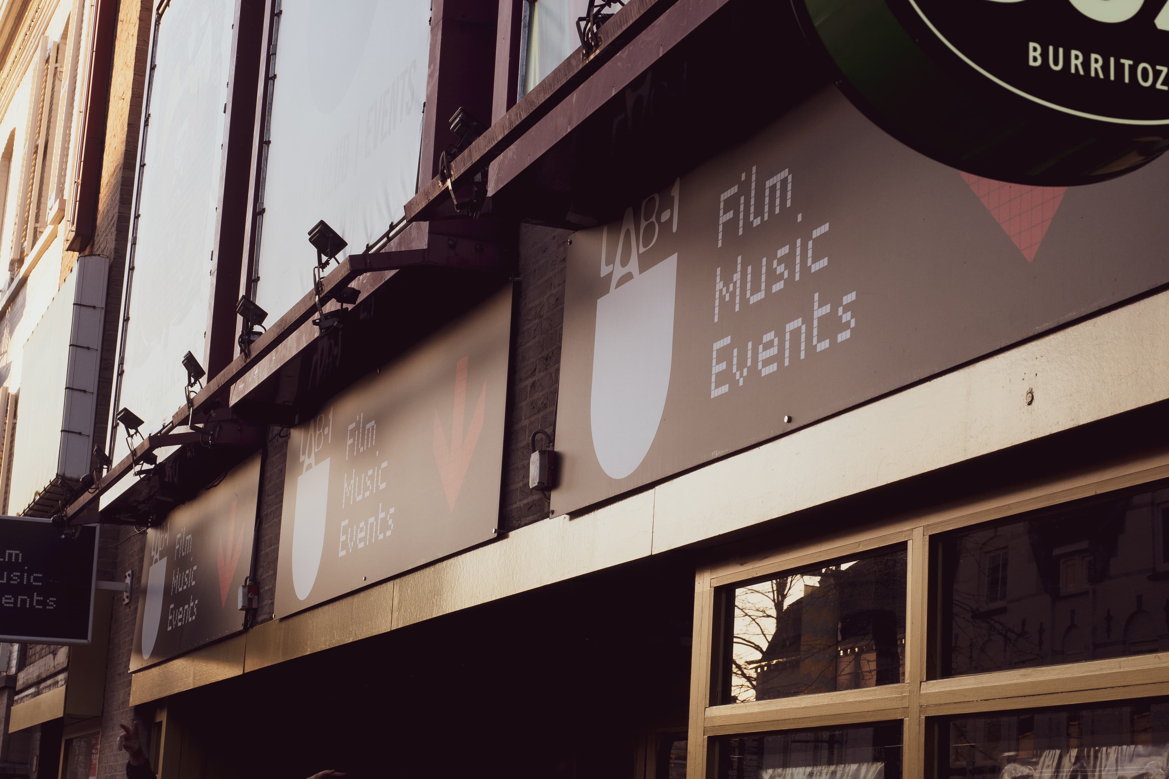 LAB-1 Film Music Events Facade