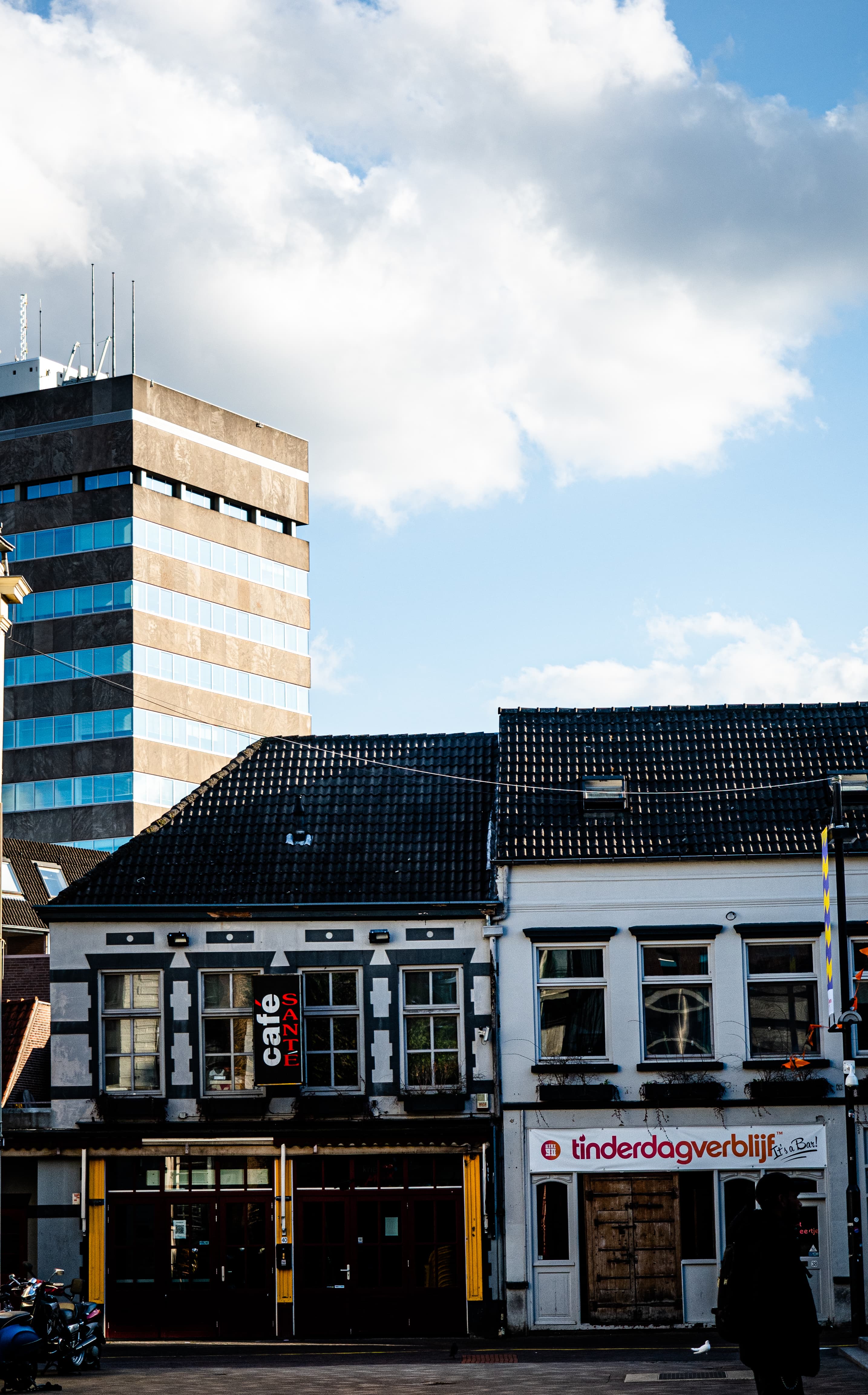 Old Town Meets Modern Tower